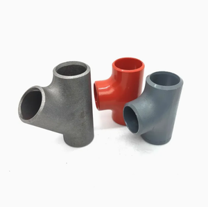 Raccord de tuyauterie à bride soudée en T en acier inoxydable 304/316, peinture noire, norme DIN, basse pression, résistant à la corrosion - Product Image 1