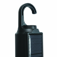 Lampu Camping LED Solar Vintage 2W Efisien, Pengisian Cepat Tipe-C, 800mAh, Tahan Air IP44, Lentera Retro untuk Suasana Luar Ruangan