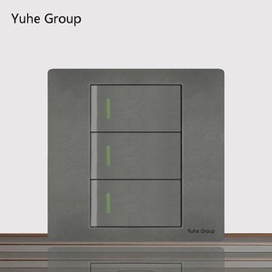 Interruptor de Pared con Panel Táctil Estándar Europeo Italiano, Tipo Botón, con Enchufe de 10A, Compatible con Aplicaciones Smart Living - Product Image 3