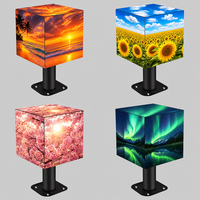 Display LED a Cubo di Rubik P2.5 Personalizzabile, Schermo Creativo per Vetrine di Negozi e Pubblicità