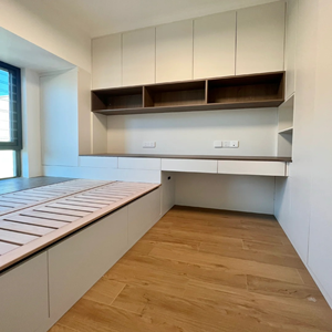 <span class=keywords><strong>Armoire</strong></span> de chambre d'enfant moderne personnalisée, <span class=keywords><strong>lit</strong></span>, bureau intégrés, combinaison de rangement gain de place et écologique - Product Image 2