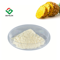 Poudre d'enzyme bromélaïne d'extrait d'ananas naturel pur