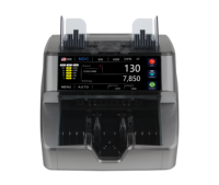 Compteuses de billets à double capteur CIS haute vitesse avec grand écran tactile TFT – Machine de comptage d'argent
