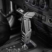 OMU Genesis Series Pommeau de levier de vitesse en aluminium pour Jeep Wrangler JK Shifter Boîte de transfert Levier Poignée Kit Accessoires
