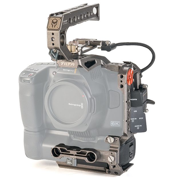 Camera Cage TA-T11-B Basic Kit for Blackmagic Pocket Cinema Camera BMPCC 6K Pro with 1/4"-20 Threads(No Camera)