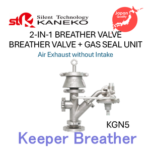 Válvula de Seguridad de Alivio de Presión de Aire y Gas Tipo Respirador Serie KGN con Gráficos Precisos de Caudal - Product Image 6