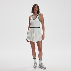 Vestido Deportivo de Tenis sin Mangas con Cierre para Mujer, Transpirable, de Secado Rápido, Elástico en 4 Direcciones, para Pickleball y Playa, Personalizable OEM para Equipos - Product Image 3