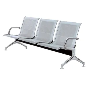 YKL024 सस्ते धातु कुर्सी, 3-seater धातु इंतज़ार कुर्सी टिकाऊ वैकल्पिक रंग धातु अस्पताल प्रतीक्षालय chairsHigh गुणवत्ता Tre
