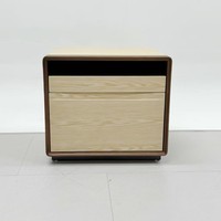 Table de chevet en bois de style italien de luxe, table basse nordique et armoire de rangement – Vente directe usine