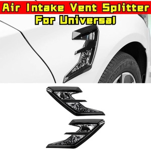 Para coche universal: Cuchilla de viento, accesorios de ventilación de entrada de aire para parachoques lateral, embellecedor de ventilación de aire para cubierta de parachoques lateral, kit de carrocería - Product Image 1