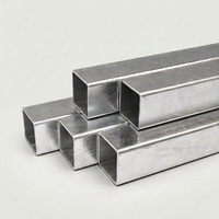 Tube rectangulaire en aluminium de grande taille, revêtu par poudrage, anodisé 6063 T5 / T6, 1/4 pouce, 3,5x3,5 mm