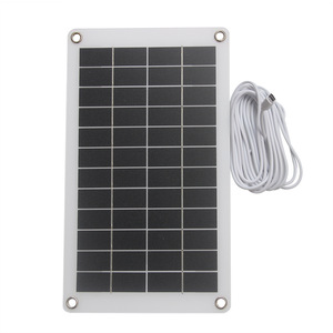 Panneau solaire Masuyoshi Mitsu 10W 12V avec sortie Type C pour la recharge de caméras de sécurité extérieures - Product Image 1