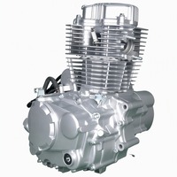 Ensemble complet de moteur de moto 150cc 175cc 200cc 250cc 300cc refroidi par air avec marche arrière intégrée 4+1 pour tricycle ATV
