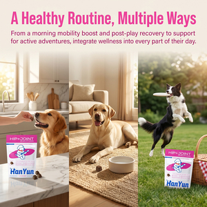 Friandises de soutien articulaire pour chiens et chats, à base de membrane de coquille d'œuf, supplément de mobilité avancée, <span class=keywords><strong>prix</strong></span> usine personnalisé - Product Image 4
