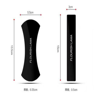 He Xuan Car Phone Holder Sticker 13.5cm Anti-Slip Adhesive Mount For Steering Wheel Navigation - Product Image 1