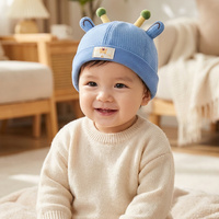 RongGuang mayorista fabricante Otoño Invierno personalizado algodón lindo niños bebé sombrero cálido sombrero para actividades al aire libre