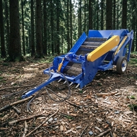 Tracteur de cueilleur de pierres de petite plage à haute productivité Brave Tiger pour ferme de carrière Garantie 1 an avec composants de base de roulement PLC