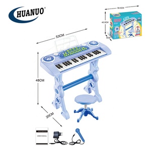 Giocattolo <span class=keywords><strong>Musicale</strong></span> per Bambini <span class=keywords><strong>Organo</strong></span> Elettronico Tastiera a 37 Tasti Pianoforte Giocattolo Elettronico - Product Image 2