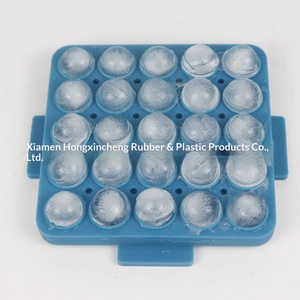 Moule à glaçons créatif en silicone de qualité alimentaire, 25 pièces, petites boules de glace rondes, résistant au congélateur et à la congélation rapide, facile à démouler - Product Image 4