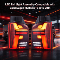 Feux arrière LED T5 T5.1 2010 2011 2012 2013 2014 2015 pour VW Transporter Multivan Caravelle