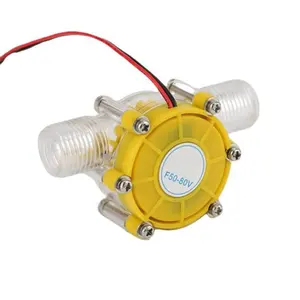 Hervorragende Qualität 12V mit 7W Glühlampe (schwarzes Gehäuse) mikros tabiler spannungs geregelter Wasser turbinen generator