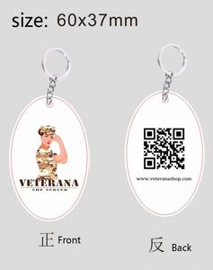 Wholesale Custom Acrylic Keychain, Custom Printed QR Code Free Promotional Advertising - Product Image 6