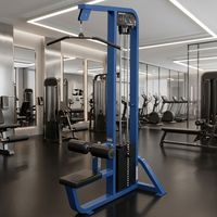 Mesin Latihan Angkat Beban Komersial untuk Latihan Otot Punggung, Latihan Tarik Lengan, dan Latihan Tarik Bawah (Lat Pull Down)