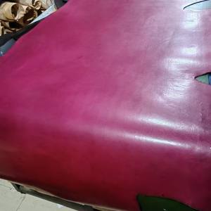 Paneles de cuero de vaca de grano entero liso de textura cerosa fácil de limpiar, cuero de vaca para tapicería - Product Image 5