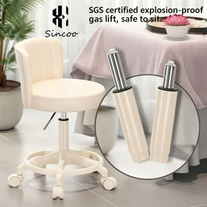 Beauty Salon Pedicure Chair <b>Height</b> <b>Adjustable</b> Swivel Casters Backrest Spa Plastic Massage Function 7-Color LED Salon Furniture - Product Image 3