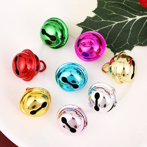 22mm colore caramella 17mm vernice da forno colorata piccola campana accessori per colletto per animali domestici borsa portachiavi appesa piccola campana - Product Image 5