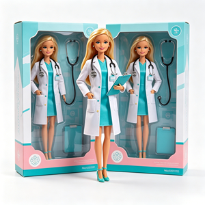 Caja Misteriosa al por Mayor OEM Profesional para Doctoras y Enfermeras, Serie Héroes de Carrera, Figura de Moda de Chica, Muñeca Médica de PVC, Regalos Sorpresa - Product Image 2