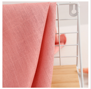 Tessuto misto misto in morbido tessuto di lino e viscosa organico per capi tinto in tinta unita per camicie da ragazza cuscini per camicie da ragazzo - Product Image 5