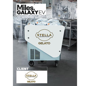 <span class=keywords><strong>GALAXY</strong></span> V2 EV Máquina de Gelato Móvil Mágica para Cualquier Lugar, 8 Horas de Duración de la Batería para Eventos de Catering y Restaurantes, Todo en Uno - Product Image 1