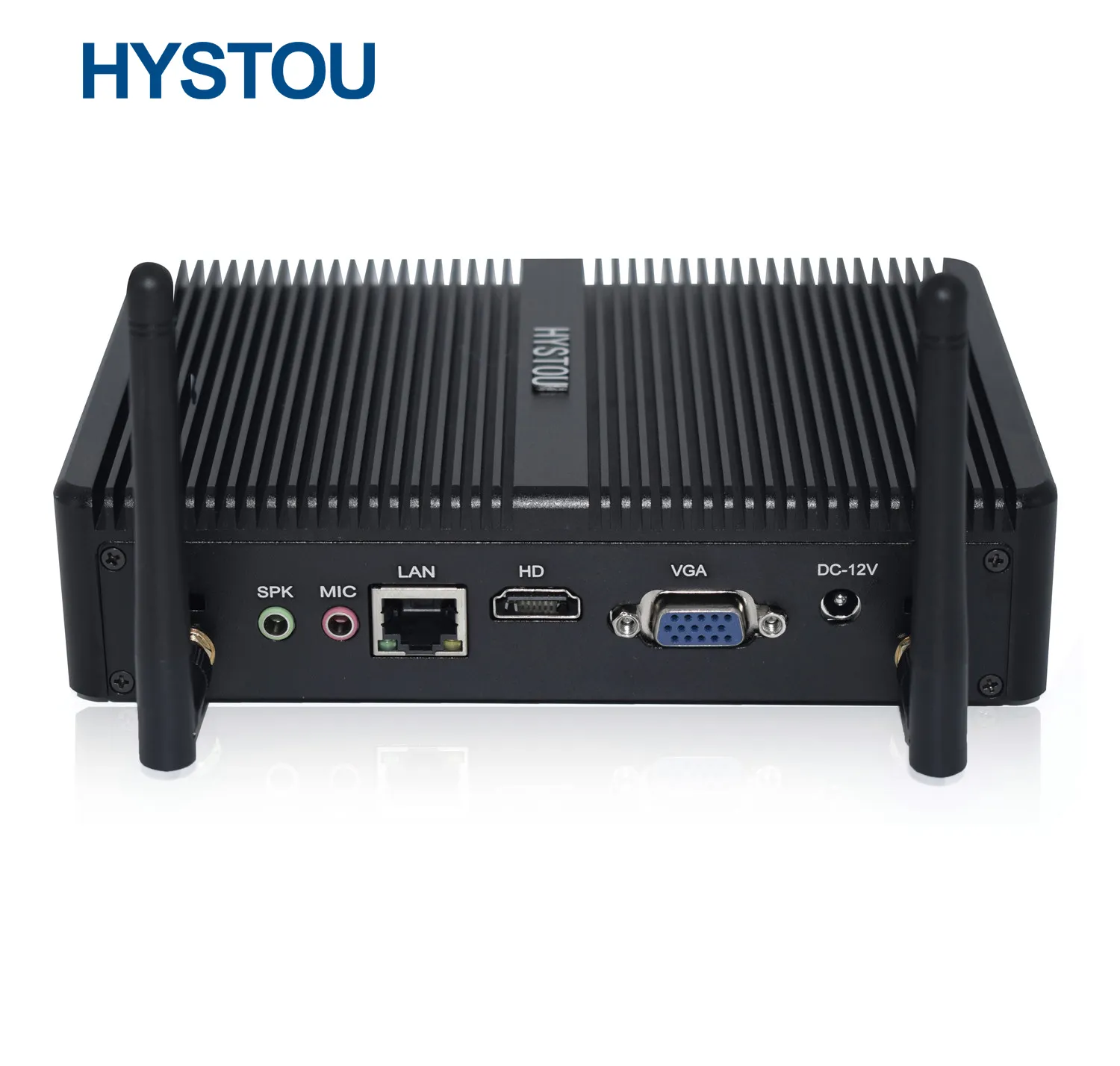 Giá Rẻ Core I3 I5 CPU 32GB Max Memory 2 Cổng Hiển Thị HYSTOU Factor Không Quạt Văn Phòng Mini PC