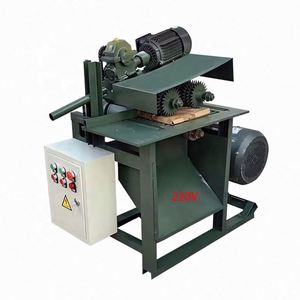 Máquina de corte de madera con sierra de cadena de varias cuchillas para paneles de aserradero, para la eliminación de polvo de tableros de madera de Bubinga y corte de precisión - Product Image 1