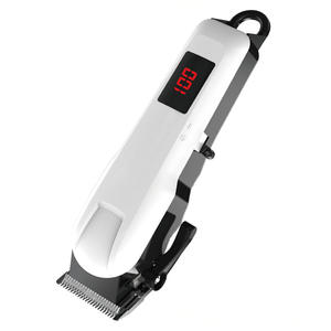 Tondeuse à cheveux professionnelle pour barbier, ensemble en acier inoxydable, utilisation à domicile, hôtel, rechargeable, longueurs réglables, <span class=keywords><strong>barbe</strong></span> pour homme - Product Image 6