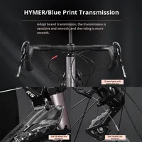 Vélo de route en vente directe d'usine pour adultes, hommes, femmes, étudiants, en alliage d'aluminium, double frein à disque, 16-30 vitesses, fourche à ressort, suspension