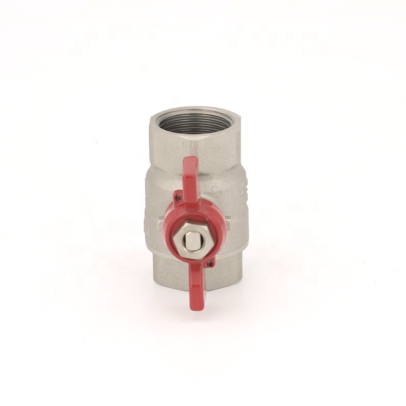 Butterfly Handle 1/2 - 1 inch Pn 25 Water Nickel Plating Brass Ball Valve Price