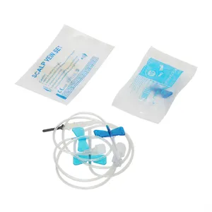 18G 20G 22G 26G 27G surgical safe luer lock scalp vein infusion set for sale