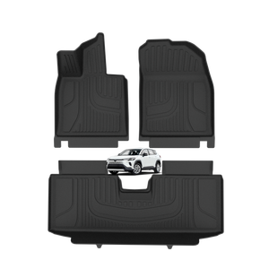 Tapis de sol de voiture en TPE thermoformé 3D/5D pour Corolla <span class=keywords><strong>XEI</strong></span> 2017 – Imperméables, résistants à l'usure et faciles à installer - Product Image 1