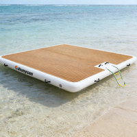 Plateforme flottante gonflable en PVC la plus populaire pour usage commercial