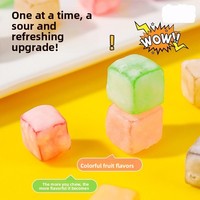 Bonbons Gélifiés Aigres Nostalgiques en Gros, Saveurs Multiples de Fruits, Sucrés et Moelleux, Idéaux pour les Fêtes d'Enfants