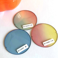 Vente en gros de lunettes de soleil verres optiques à vision unique teintée UV ++ verres clairs