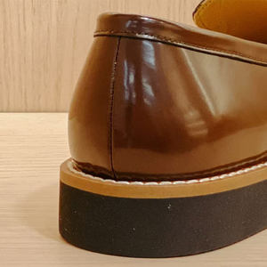 موضة جديدة أنيقة مريحة للنساء مريحة مريحة أنيقة مريحة مريحة جلد البقر عارضة جولة اصبع القدم أحذية مسطحة للأنشطة اليومية - Product Image 4