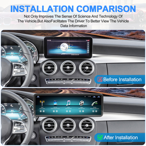 Navihua for Mercedes Benz C Class GLC NTG5.0 2015-2019 Car Upgrade 14.9'' Android Player Radio GPS DSP Multimedia Carplay Stereo - Product Image 4