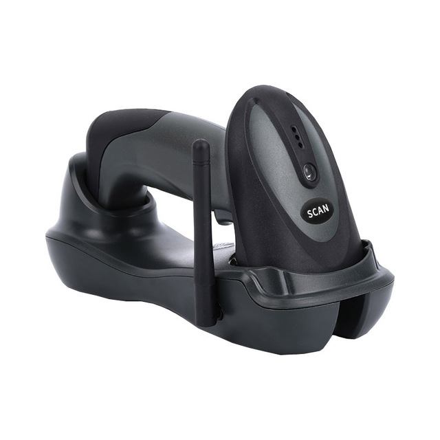 2.4G Wireless for Long Range 150M CMOS Handheld Barcode Scanner 500 Scans Per Second 3mil in Stock for Warehouse Logistics