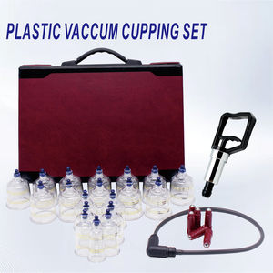 Professionelles 19-teiliges Schröpftherapie-Set zur Myofaszialen Entspannung, Hijama-Werkzeug mit Pumpe für Sichere Anwendung als Körper-Schröpfgläser - Product Image 2