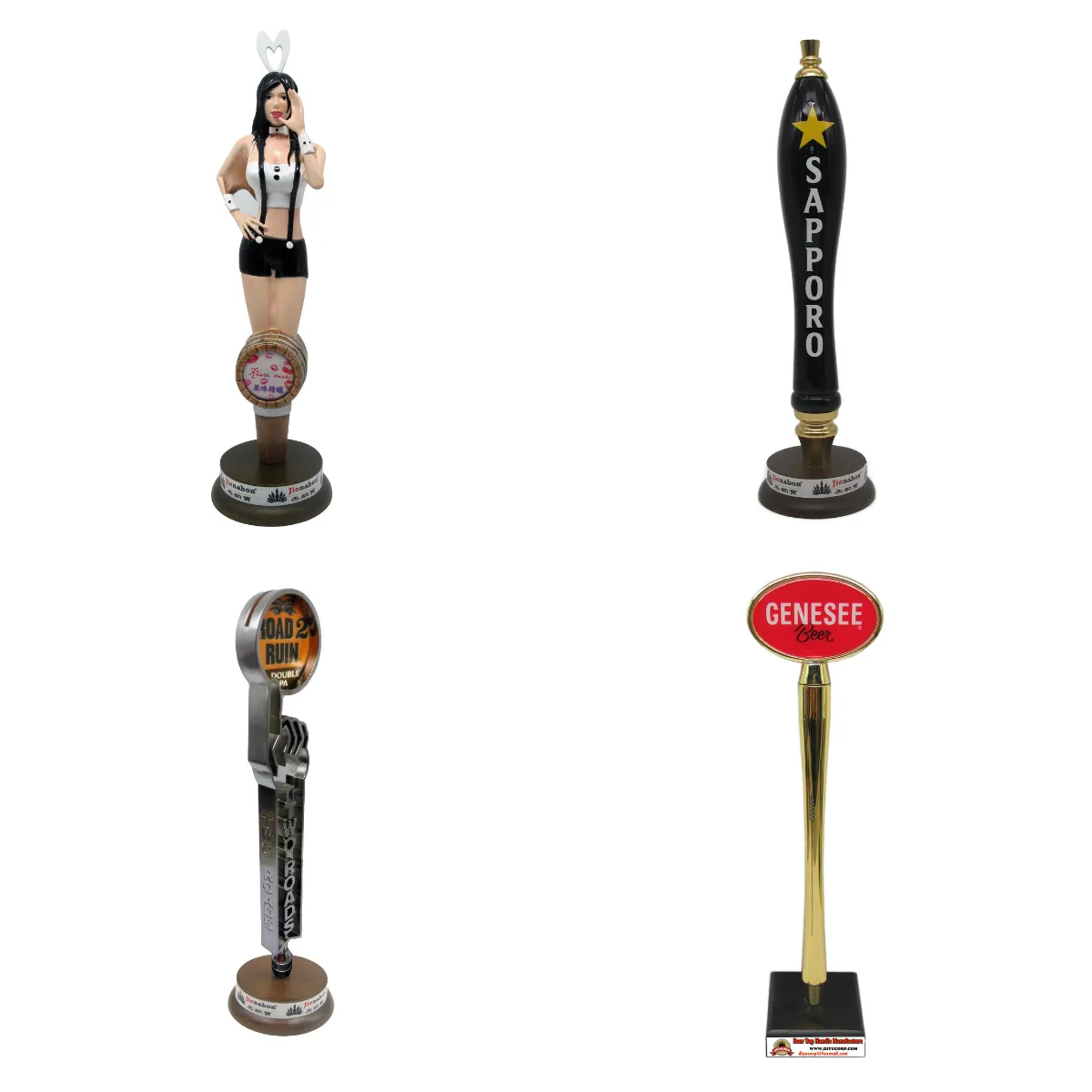 Özel seksi komik seramik reçine bira dokunun kolları Bar aksesuarları farklı markalar için
