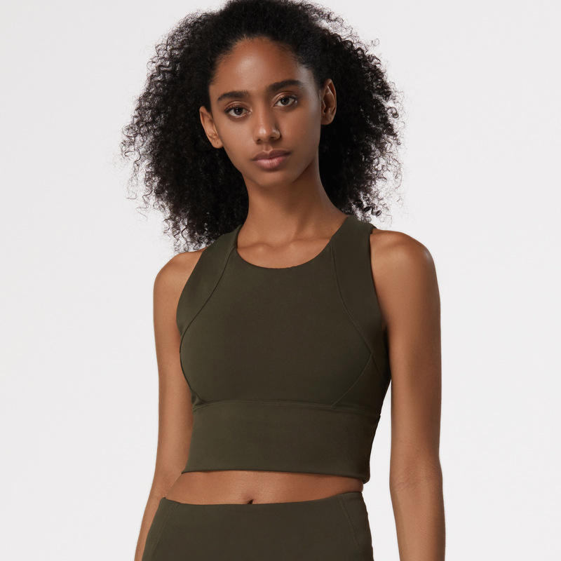 บราสีเขียวทหาร