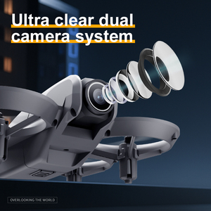 Drone Mini 4K M9 avec Caméra, Flux Optique, GPS, Évitement d'Obstacles, pour Débutants, <span class=keywords><strong>en</strong></span> Plastique, <span class=keywords><strong>WIFI</strong></span> 2.4G, FPV 360°, Quadricoptère RC, Télécommande 1km - Product Image 4